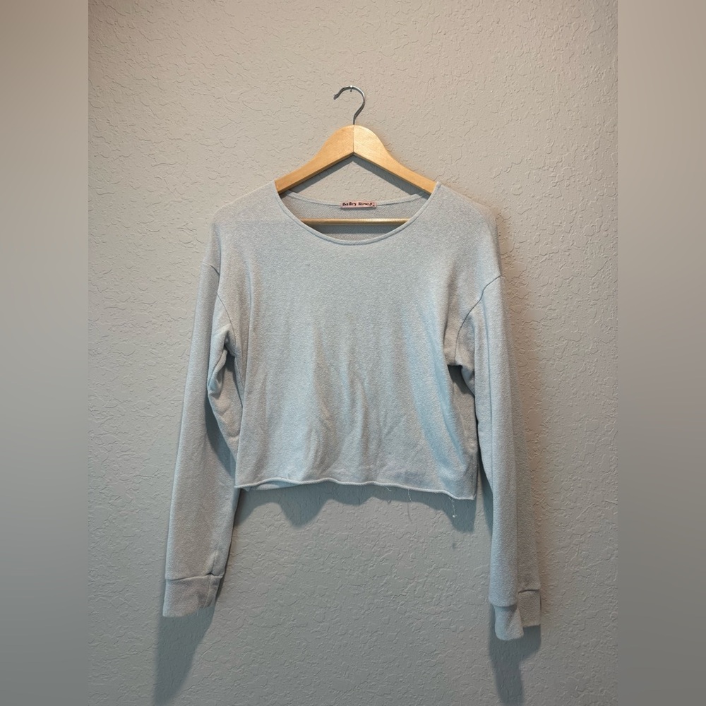Light blue sweater